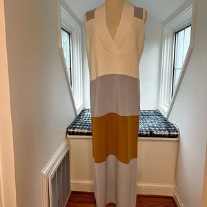 RARE J. Crew Sleeveless Striped Knit Maxi Dress